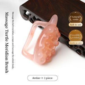 Turtle Meridian Massage Turtle Resin Smooth Round Skin-Friendly Anti-Slip Full Body Relax Meridian