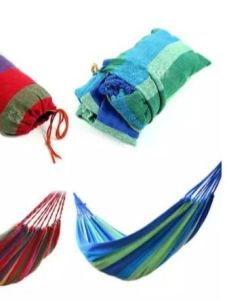 HAMMOCK/ AYUNAN GANTUNG TEBAL CAMPING WISATA TEMPAT TIDUR AYUNAN LIBURAN CAMPING