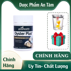 [NHẬP KHẨU CHÍNH NGẠCH] Viên uống Hàu Oyster Plus Goodhealth 60 viên - Tăng cường sinh lý nam hỗ trợ sinh sản {Chính Hãng}