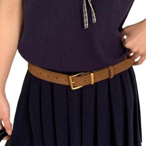 Casual Waist Chain Vintage Buckle Punk Chain Cowgirl Belt for Women Proms Club Party for Jeans Dresses Waistband
