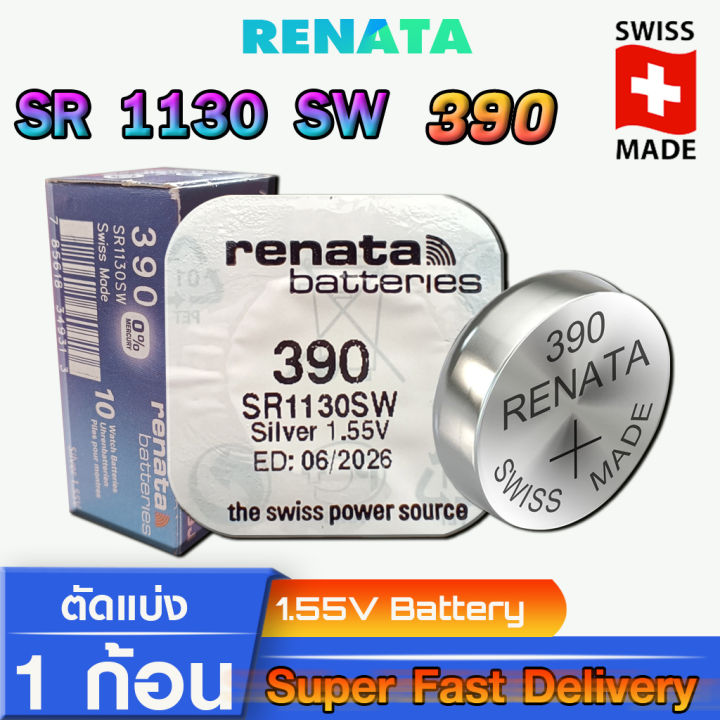 Renata 390 Sr1130sw 390 Watch Battery Renata 390 Replacement Watch