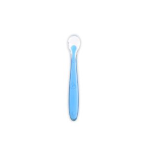 LD-C1026 Sendok Bayi MPASI Bahan Silikon Lentur Peralatan Makan Bayi BPA FREE / Baby Spoon Import