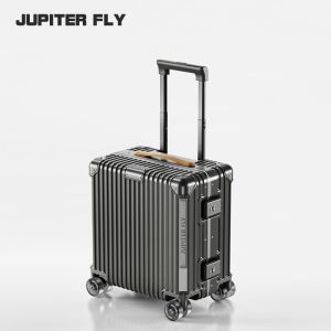 JUPITER FLY Luggage 18 inch boarding luggage aluminum frame Silent shock absorbing wheel TSA lock luggage 20