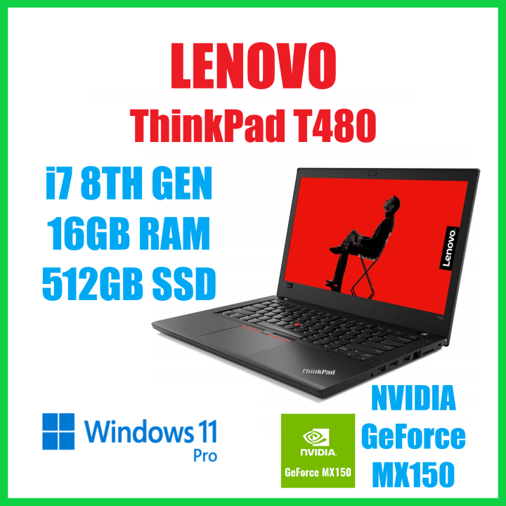 LENOVO THINKPAD T480 i7 8th gen/16gb or 32gb RAM/ 14\