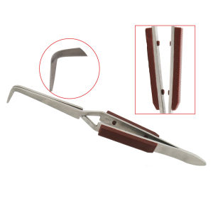 PHYHOO 1pc กบดพลาสติกตรง / มุด / โค้งสำหรับการเก็บเพชรและการสร้างรูปของศิลปะเล็บ