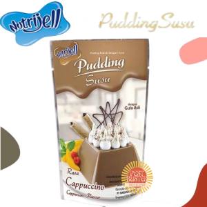 NUTRIJELL PUDDING Susu Rasa CAPPUCINO NUTRIJEL PUDING Bubuk CAPUCINO