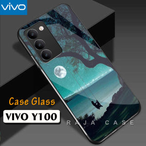 Softcase Kaca Case Hp Vivo Y100 5G NEW - J98