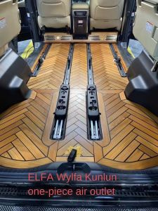 Karpet Mobil kayu Premium Toyota alphard vellfire 2015-2023 Pasang dan mainkan cakupan penuh tahan air dan tahan debu