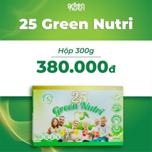 Sữa Hạt Ngũ Cốc 25 Green Nutri 25 loại hạt đậu - Dạng Lon 750gr