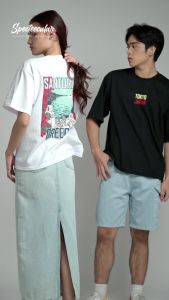 ↂ Specteecular Worldscape Boxy Crop Cropped Oversized Shirt Men Womens Basic Cotton Tshirt Tops Top