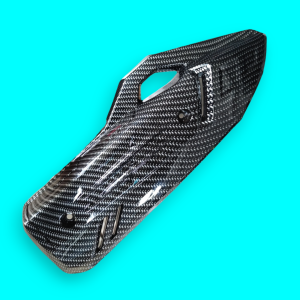 TUTUP TAMENG KNALPOT PCX 160 VARIO 160 AIRBLADE CARBON GLOSSY