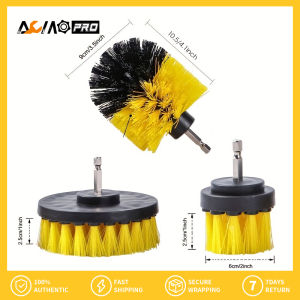 Aumopro 3/4 chiếc máy lọc nước làm sạch Chổi Máy tập tin đính kèm dài mở rộng Bộ máy khoan Chổi Máy Giao diện khóa Bộ cọ và nam châm mạnh mẽ tích hợp