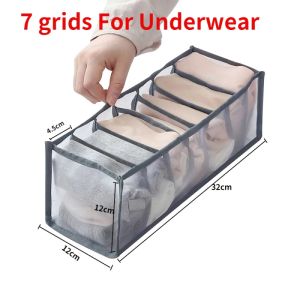 6 Style Underwear Storage Box For Socks Jeans Bra Drawer Organizer Foldable Home Living