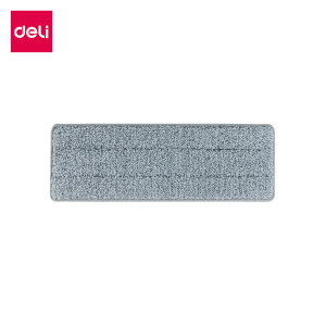 Deli ผ้าม็อบไมโครไฟเบอร์ ผ้าม็อบ อะไหล่ผ้าม๊อบถูพื้น ไมโครไฟเบอร์ แบบหนา สำหรับเปลี่ยน ซักทำความสะอาดได้ ดูดซับน้ำ Mop Cloth