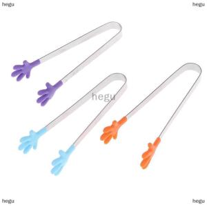 [COD] hegu ที่คีบน้ำแข็งทำจากซิลิโคนสำหรับทำอาหารในครัวที่คีบสลัดบาร์บีคิวแบบใช้มือ