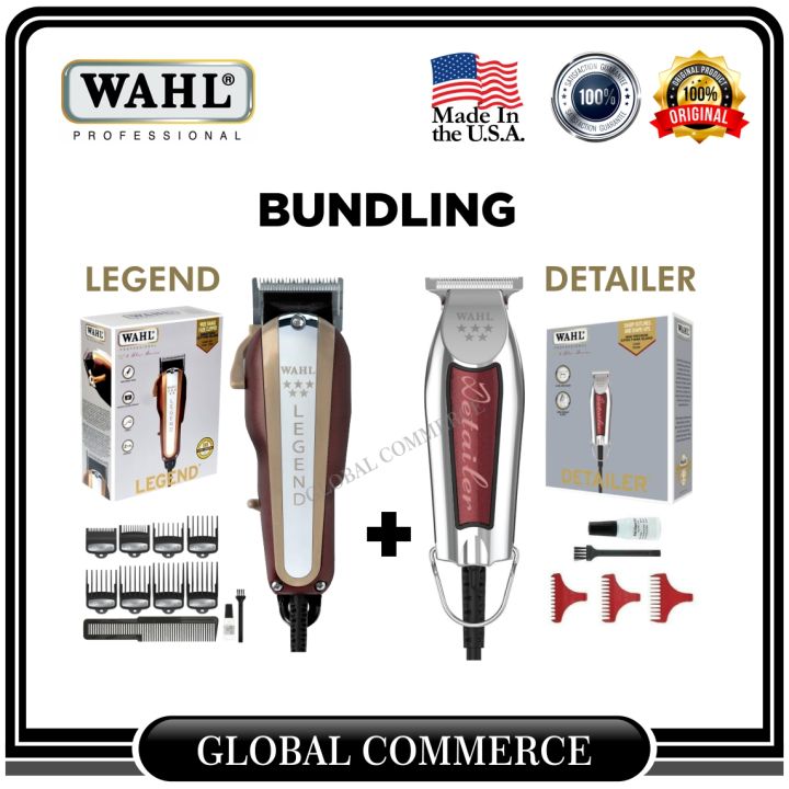 WAHL Hair Clipper Star Series LEGEND Mesin Cukur Rambut Model ST3S  Lazada Indonesia