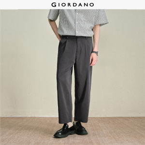 Giordano Men Men Pleated Casual Pants Free Shipping 18126702