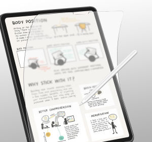 Paperfeel Paper-like Film Blue Light Filter Anti Glare Screen Protector for iPad Pro Air 11 13 M2 M3 M4 M5 10.2 inch Mini7 Mini6 Pro11 Pro12.9