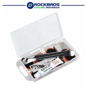 ROCKBROS GJ2145 Paket Tambal Ban Sepeda Bicycle Toolset Patch Cungkilan Lever Outdoor Sport MTB