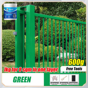 Anti Rust &Anti Corrosion Metal Paint for Metal Steel Stainless Rust Remover No Polish Needed Rust Converter Easy Apply No Primer Required Anti Rust Anti Corrosion