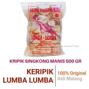 KRIPIK SINGKONG LUMBA LUMBA ORIGINAL / KERIPIK SINGKONG MANIS 500 GR MANIS