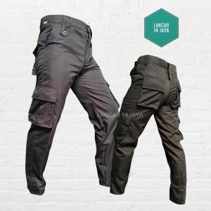 CELANA PDL COKLAT RIPSTOK BRIMOB LAPANGAN CARGO LATIHAN HIKING GUNUNG OUTDOOR KARGO