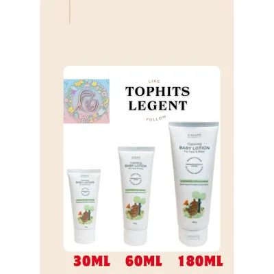 Calming Baby Lotion (Sensitive Skin & Eczema) 30ml Cahaya Naturals - Lotion Wajah dan Badan Bayi dengan Kulit Sensitif