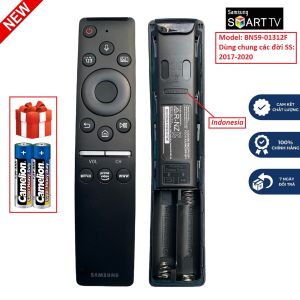 Điều khiển tivi samsung giọng nói Smart thông minh hàng chính hãng Indonesia BN59-01312F các dòng TU-2020: T4500 T6500 TU8100 TU8500 Q60T Q70T Q80T RU-2019: R6000RU7200 RU7400 RU8000 Q65R Q75R Q80R Q900R remote samsung smart