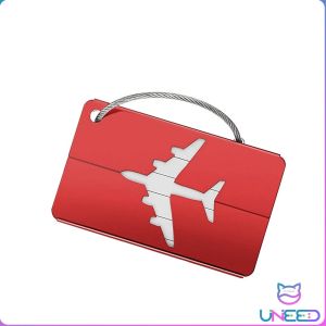 Need. Luggage Tag Aluminum Alloy Anti-loss Label Aircraft Baggage Tag