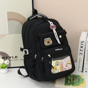Grosir import jakarta 3127 Aff Free Gantungan Tas Ransel Wanita Import Tas Back Pack Wanita Tas Punggung  29*19*43 Cm