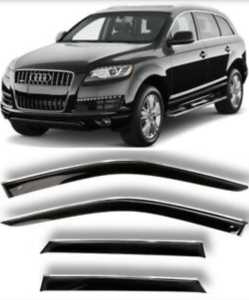 Audi Q7 Door Visor High Grade Chrome Lining Injection Window Door Visor