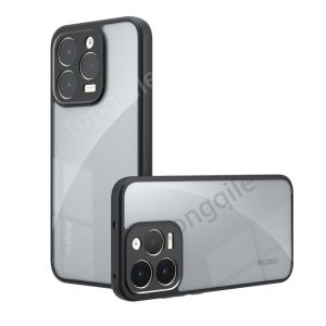 เคสสำหรับ Realme 15T 5G Realme15T 2025เคสใส่โทรศัพท์ฝาหลังอะคริลิคโปร่งใสชัดเจนด้านเคสกันกระแทกมือถือกรอบ TPU แบบนุ่มมองไม่เห็นกันตก