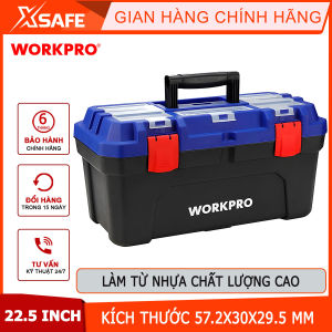 Thùng đồ nghề bằng nhựa kích thước 22.5 inches Workpro - WP283003