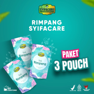 PAKET 3 - Teh Rimpang JSR Syifacare - Minuman Instan Herbal Rempah Jahe Kunyit Lengkuas Sereh BPOM