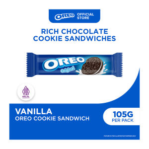 Oreo Vanilla Sandwich Biscuits 105g