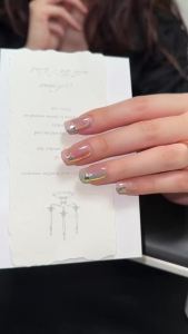 GAOY Glitter Cat Eye Gel Kit with Magnet 6 Colors Colorful Holographic Set UV  Gel for DIY Mani at Home