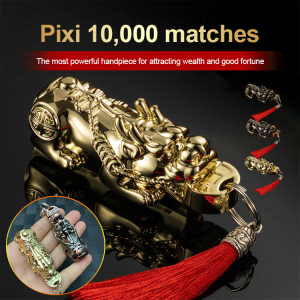 Lucky Pixiu Matches Stainless Steel Kerosene Lighter Metal Lighter