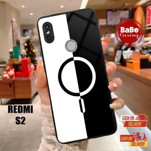 Casing Case Redmi S2 Terbaru Logo Bulet Redmi S2 Casing Hardcase Softcase Glossy