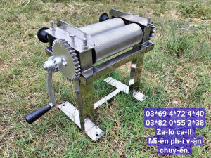 Máy cán mực inox quay tay hàng Việt Nam giá tốt