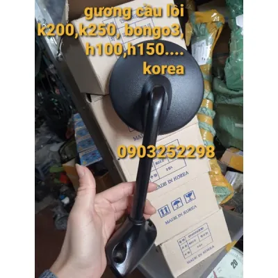 gương cầu xe tải k250k200 h100h150 potter2 bongo3 xịn korea