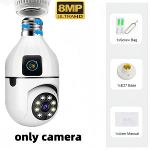 🔥Free Shipping🔥CAM720 Binocular Camera Wireless HD Dual-camera Indoor Monitoring Camera Full Color Night Vision IP Security Camera