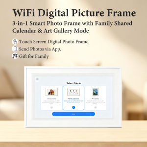 Digital Photo Frame 15.6" WiFi 1080P IPS Touch Screen | Smart Digital Photo Frame | Cloud Video Calendar Alarm | APP Remote Control | Home Office Decor | Gift