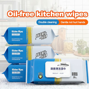 Extra Large Kitchen Wipes/Water Stain and Grease Cleaning Wipe/Super Absorbent Paper Towels