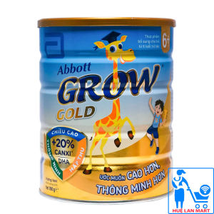 Sữa Bột Abbott Grow Gold 6+ Hộp 900g (Cho trẻ từ 6 tuổi trở lên)