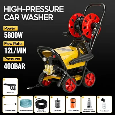 5200W Water jet High Pressure Cleaner Water Jet Sprayer Machine Mesin Cuci Kereta Car Washer