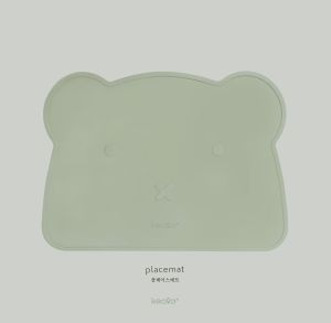 KEOLA -  Premium Silicone Baby Placemat Suction Bear | Table Mat | Alas tatakan makan MPASI Bayi