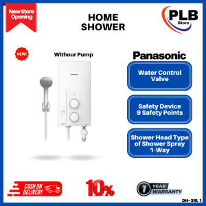 PANASONIC DH-3RL1MW WATER HEATER NON JET PUMP