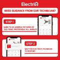 Electriq Electric Fan Spare Parts Stand Fan Post and Adjuster Lock. 