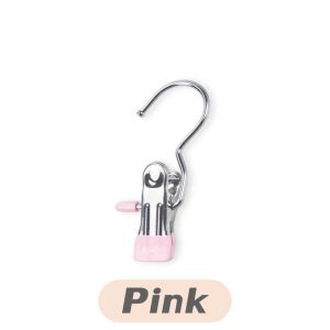 ​​สแตนเลสหนีบหมวก-ผ้าพันคอ มัลติฟังก์ชัน ใช้ในตู้เสื้อผ้า/ห้องน้ำ​​