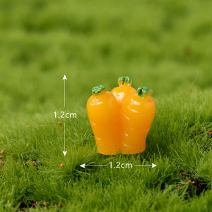 Cute Mini Rabbit Bunny Resin Fairy Garden Miniature Carrot House Terrarium Micro Landscape Dollhouse DIY Decoration Ornament
